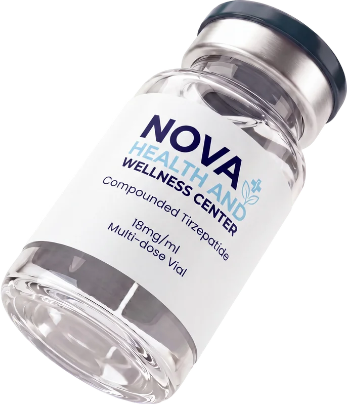 Nova compounded tirzepatide vial